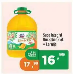 Supermercados Pague Menos Suco Integral Uni Sabor 3.6L oferta