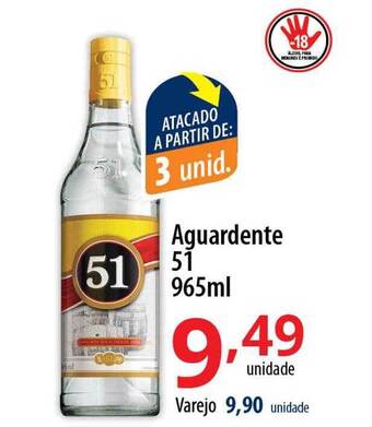 Akki Atacadista Aguardente 51 oferta