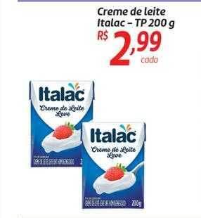 Comper Creme de leite italac oferta