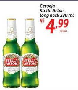 Comper Cerveja stella artois long neck oferta