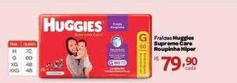 Farmácia Preço Popular Fraldas huggies supreme care roupinha hiper oferta