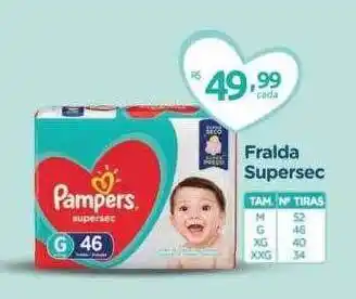 Farmácia Preço Popular Fralda supersec pampers oferta