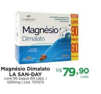 Magnésio dimalato la san-day