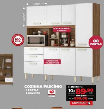 Móveis Simonetti Cozinha fascínio oferta