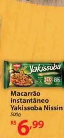 Macarrão instantâneo yakissoba nissin