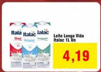 Spani Atacadista Leite longa vida italac oferta
