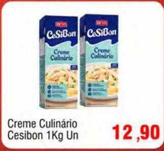 Spani Atacadista Creme culinário cesibon oferta