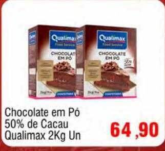 Spani Atacadista Chocolate em pó 50% de cacau qualimax oferta