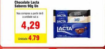 Spani Atacadista Chocolate lacta sabores oferta