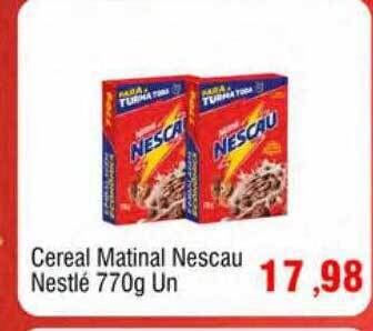 Spani Atacadista Cereal matinal nescau nestlé oferta