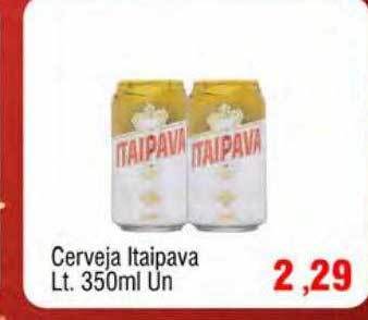 Cerveja itaipava lt.