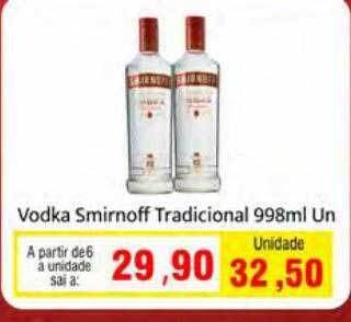 Spani Atacadista Vodka smirnoff tradicional oferta
