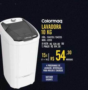 Zema Colormaq lavadora 10 kg oferta