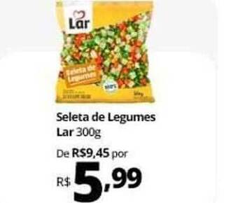 Supermercados Baklizi Seleta de legumes lar oferta