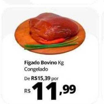 Supermercados Baklizi Fígado bovino kg congelado oferta