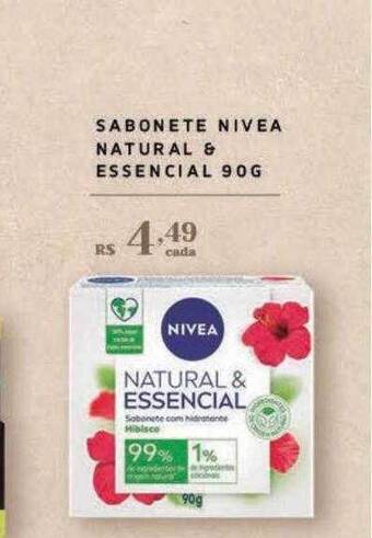 Empório Bahamas Sabonete nivea natural & essencial oferta