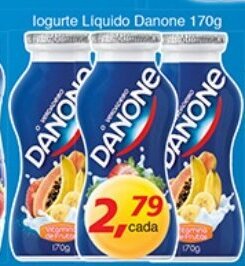 Supermercados Guanabara Iogurte Liquido Danone 170g oferta