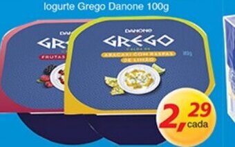 Supermercados Guanabara Iogurte Grego Danone 100g oferta