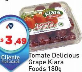 Tonin Superatacado Tomate delicious grape kiara foods 180g oferta