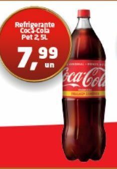 Tenda Atacado Refrigerante coca-cola 2,5l oferta