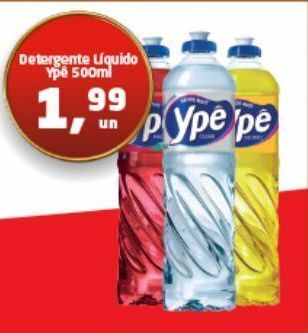 Tenda Atacado Detergente líquido ypê 500ml oferta