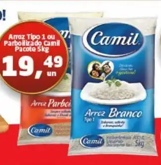 Tenda Atacado Arroz camil 5kg oferta