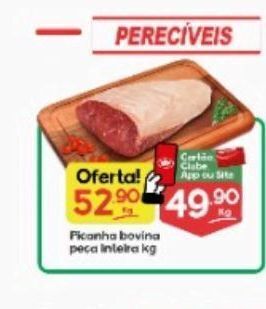 Supermercados Princesa Picanha bovina peça inteira oferta