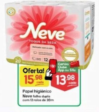 Supermercados Princesa Papel higiênico neve oferta