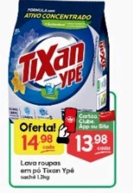 Lava roupas tixan ypê
