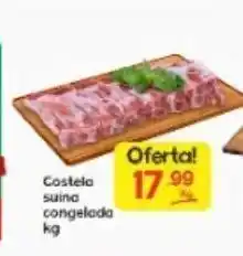 Supermercados Princesa Costela suína congelada oferta