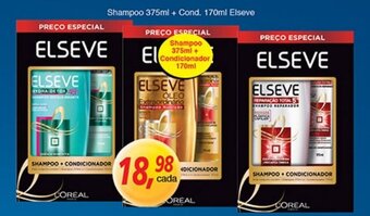 Supermercados Guanabara Shampoo 375ml + Cond. 170ml Elseve oferta