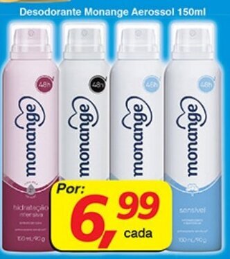 Supermercados Guanabara Desodorante Monange Aerossol 150ml oferta