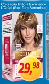 Supermercados Guanabara Coloracao Imedia Excellence L'Oreal oferta