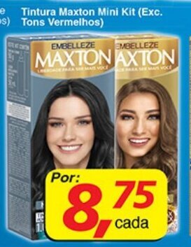 Supermercados Guanabara Tintura Maxton Mini Kit oferta
