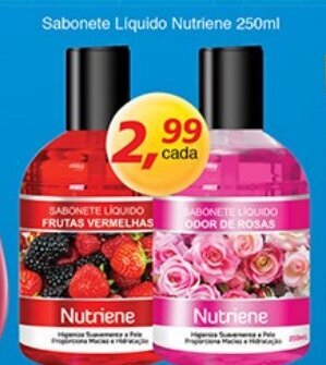 Supermercados Guanabara Sabonete Liquido Nutriene 250ml oferta