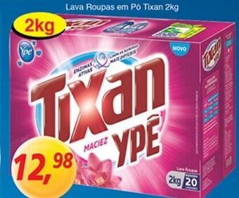 Supermercados Guanabara Lava Roupas em po Tixan 2kg oferta