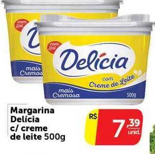 Pires Margarina delicia c creme de leite oferta
