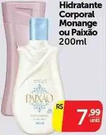 Pires Hidratante corporal monange ou paixão oferta