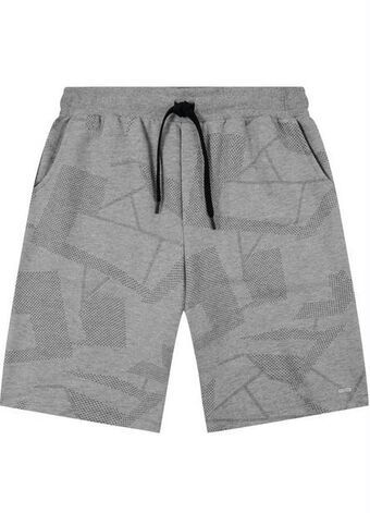 Posthaus Fido dido - bermuda curta em moletom cinza oferta