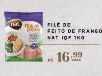 Empório Bahamas Filé de peito de frango nat iqf oferta