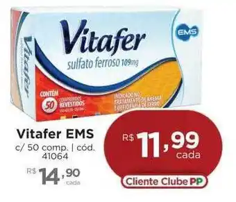 Farmácia Preço Popular Vitafer ems oferta