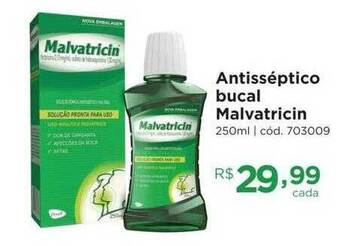 Farmácia Preço Popular Antisséptico bucal malvatricin oferta