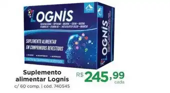 Farmácia Preço Popular Suplemento alimentar lognis oferta