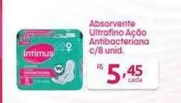 Absorvente ultrafino ação antibacteriana c 8