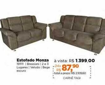 Lojas TaQi Estofado monza oferta