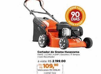 Lojas TaQi Cortador de grama husqvarna oferta