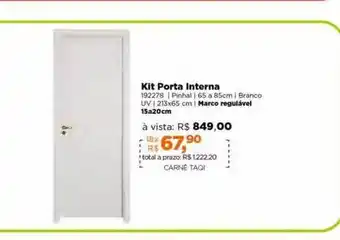 Lojas TaQi Kit porta interna 192278 oferta