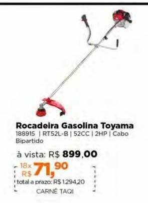 Lojas TaQi Rocadeira gasolina toyama oferta