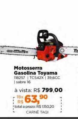 Motosserra gasolina toyama