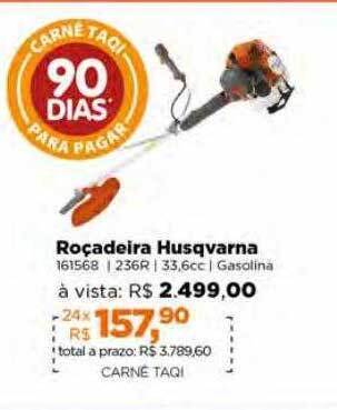 Lojas TaQi Roçadeira husqvarna 161568 oferta